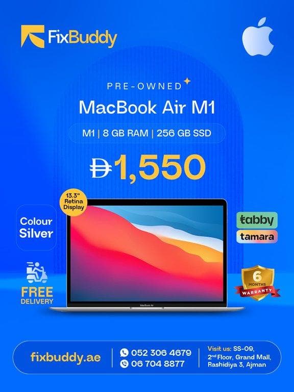 MacBook Air M1 Silver